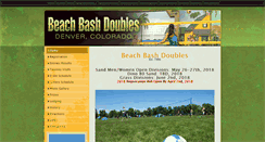Desktop Screenshot of beachbashdoubles.com